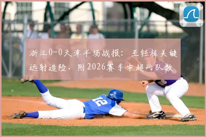浙江0-0天津半场战报：王钰栋关键远射造险，附2026赛季中超两队数据统计与比赛分析